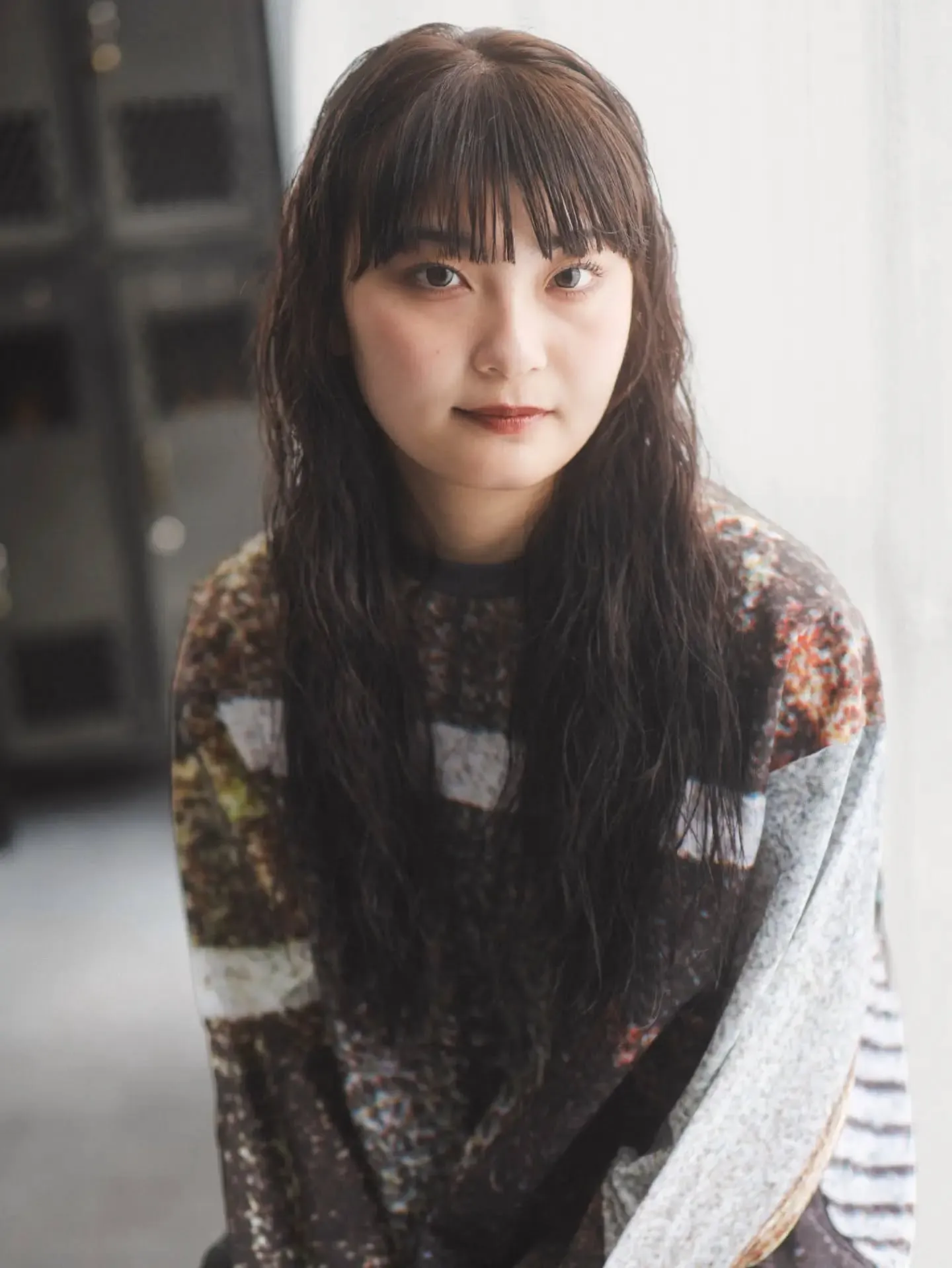 ロングだから出せるリラクシーなかっこよさ◎